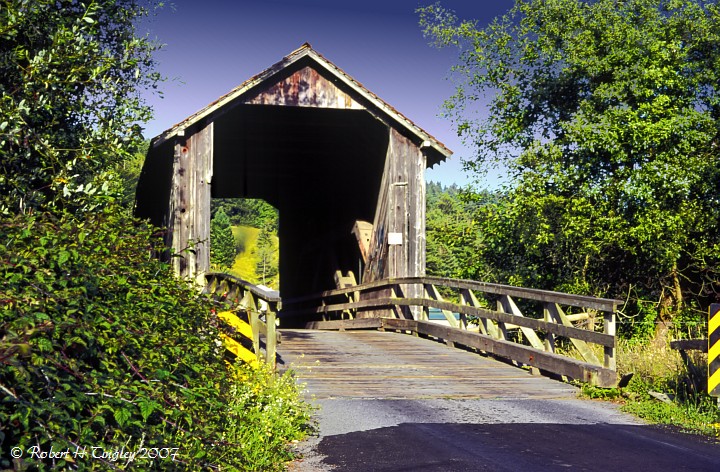 Covered Bridge, Fortuna, California